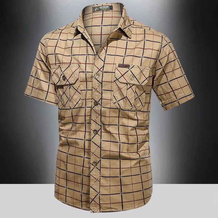 Cédric | Chemise élégante à manches courtes à