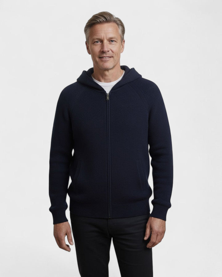 Tobias | Cardigan en laine mérinos