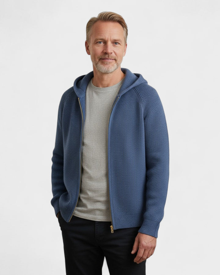 Tobias | Cardigan en laine mérinos