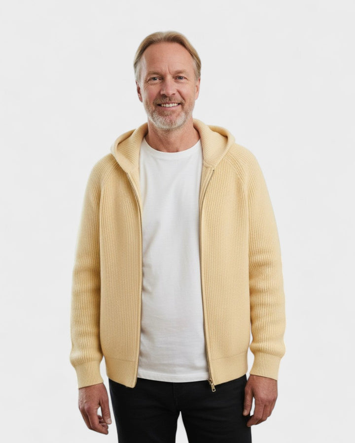 Tobias | Cardigan en laine mérinos