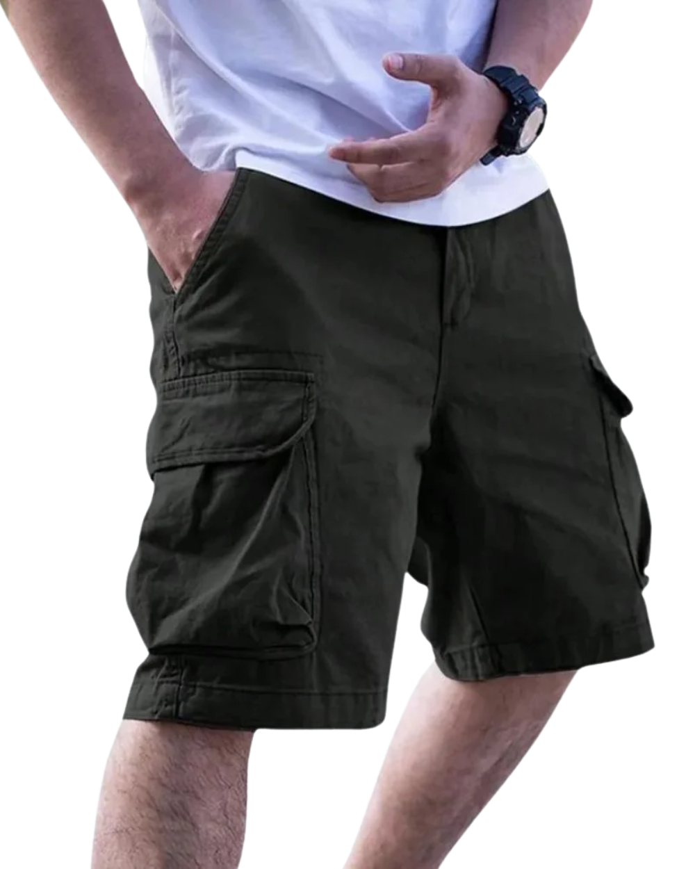 Morgan | Pantalon cargo décontracté