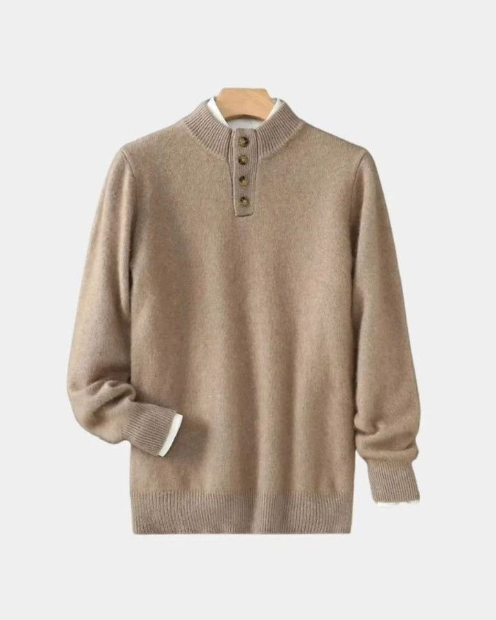 Valdemar | Manteau en Maille avec Ceinture