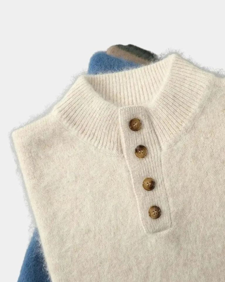 Valdemar | Manteau en Maille avec Ceinture