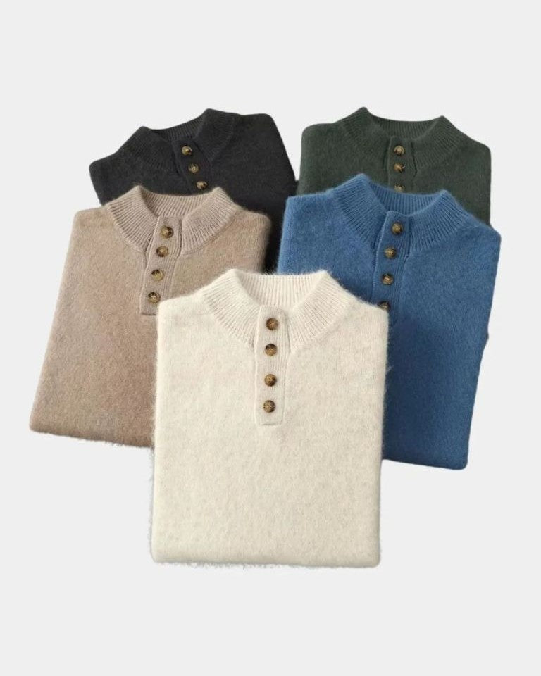 Valdemar | Manteau en Maille avec Ceinture