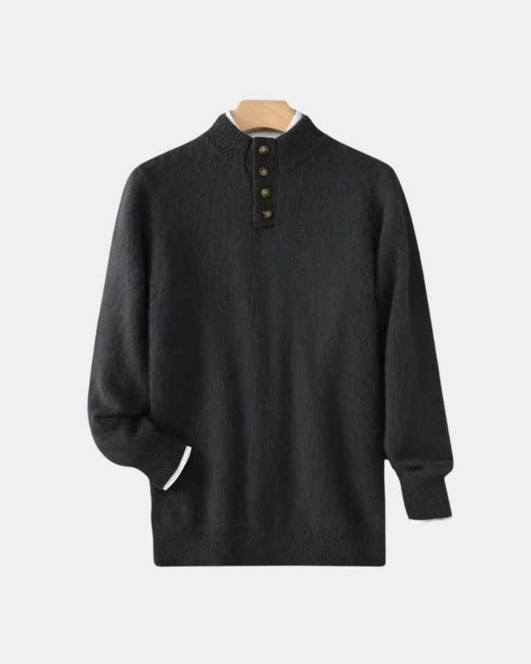 Valdemar | Manteau en Maille avec Ceinture