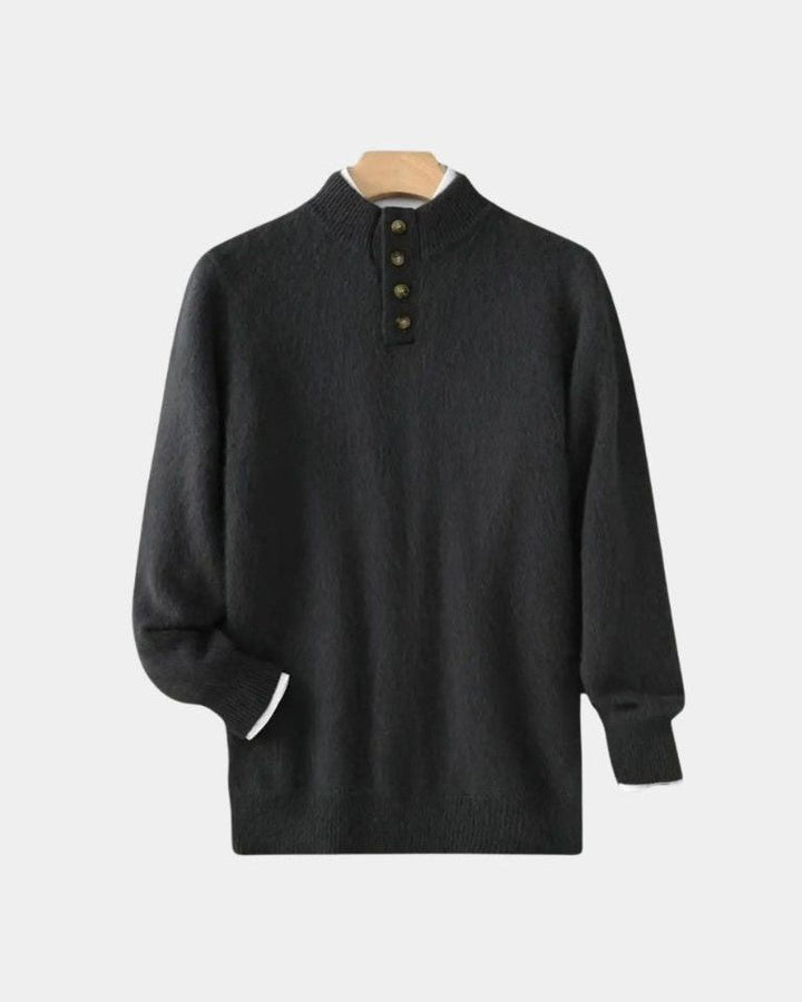 Valdemar | Manteau en Maille avec Ceinture