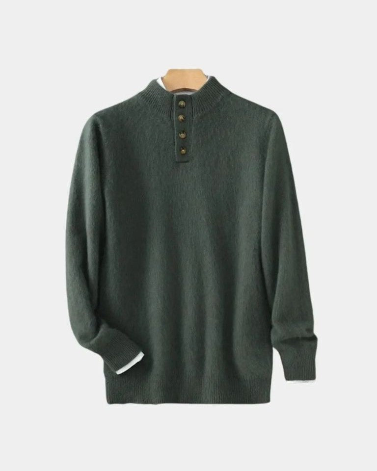 Valdemar | Manteau en Maille avec Ceinture