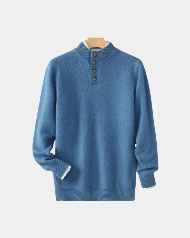 Valdemar | Manteau en Maille avec Ceinture