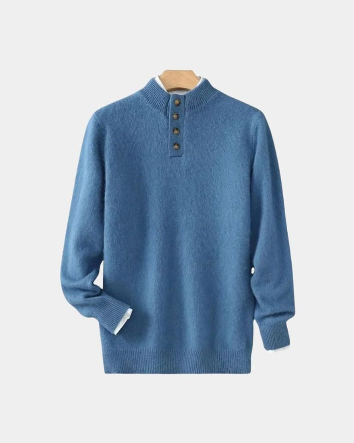 Valdemar | Manteau en Maille avec Ceinture
