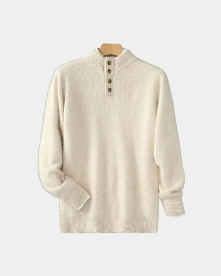 Valdemar | Manteau en Maille avec Ceinture