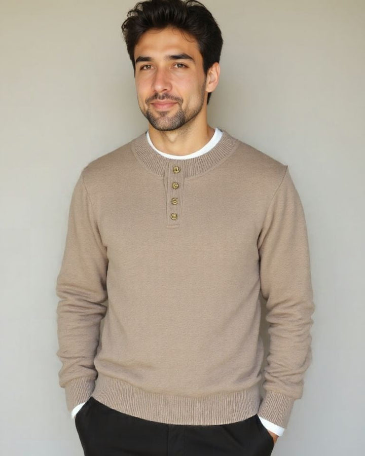 Valdemar | Manteau en Maille avec Ceinture