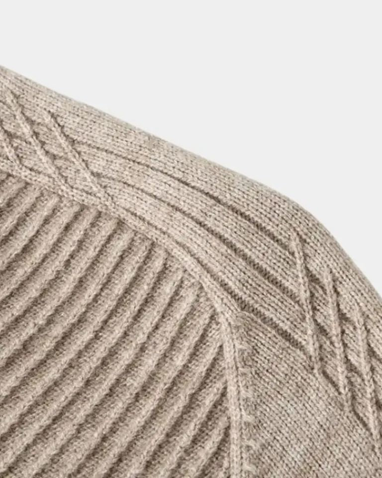 Vilhelm | Pull Basique avec Demi-Zip