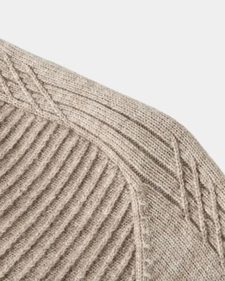 Vilhelm | Pull Basique avec Demi-Zip