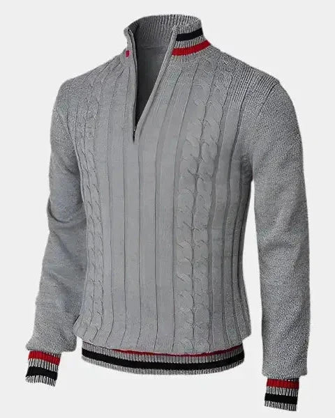 William | Pull Basique Col Montant