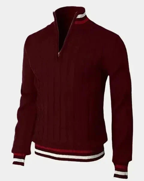 William | Pull Basique Col Montant