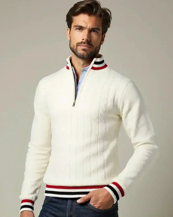 William | Pull Basique Col Montant