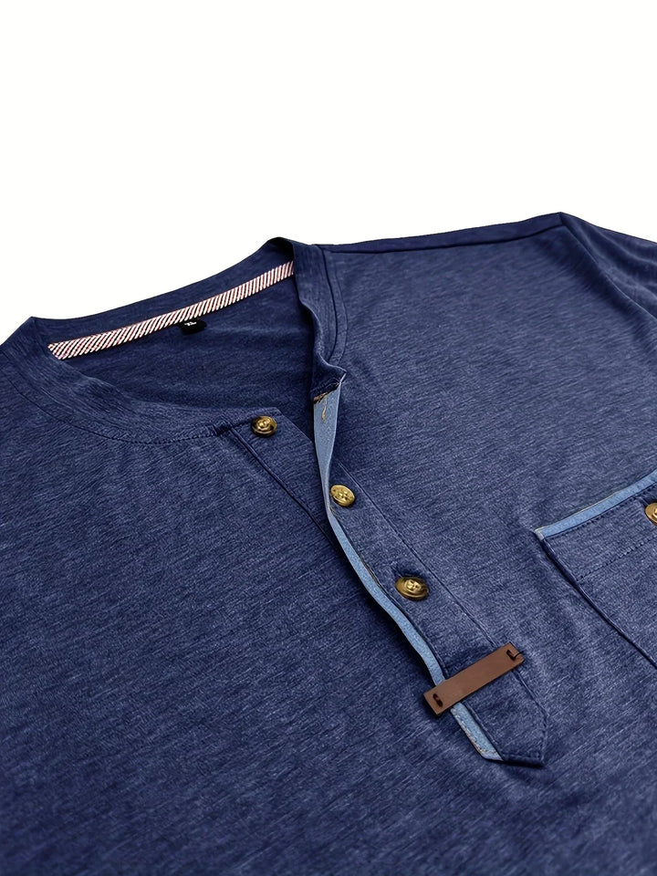 Geoffroy | T-shirt col rond élégant avec