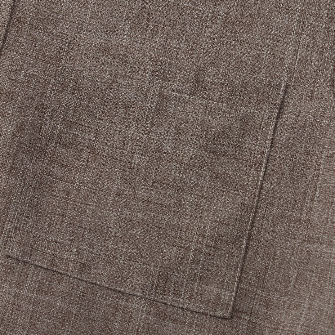 Fabien | Chemise en coton unie avec boutons