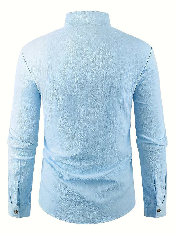 Bruno | Chemise légère en coton à manches