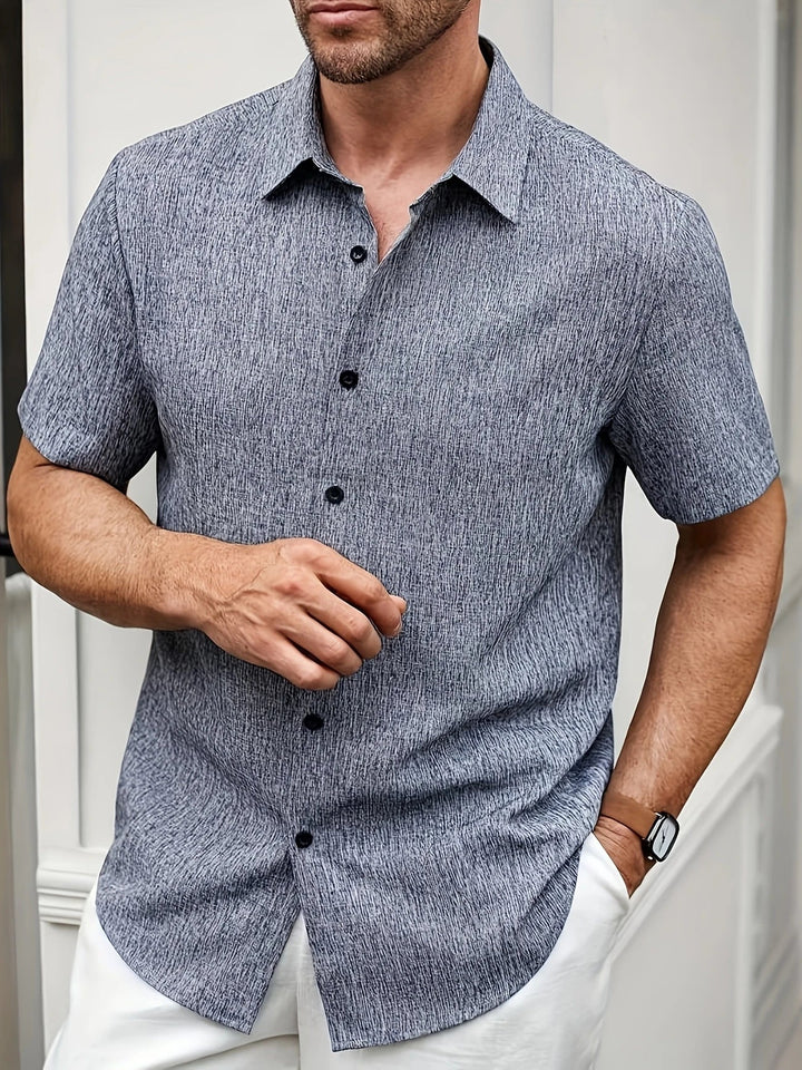 Adrien | Chemise légère à manches courtes en