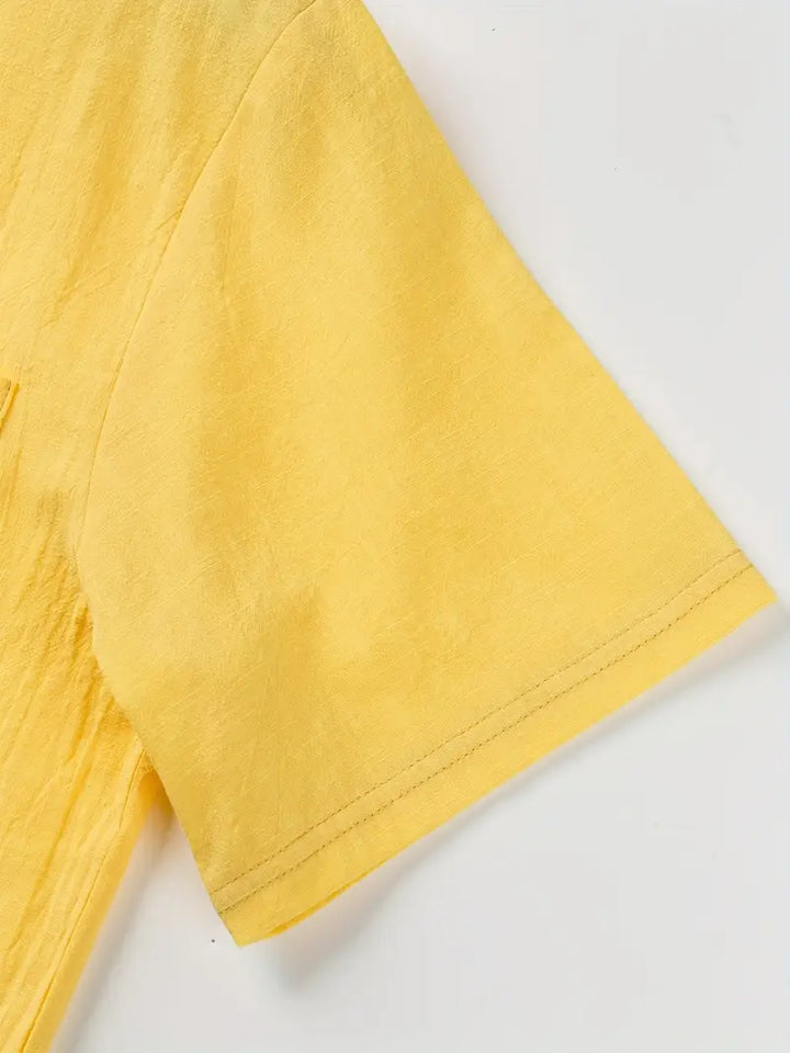 Axel | Chemise élégante à manches courtes