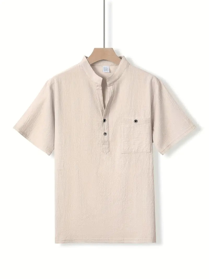 Axel | Chemise élégante à manches courtes