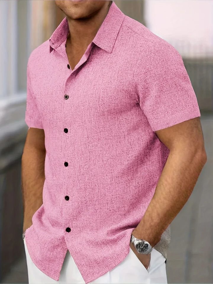 Adrien | Chemise légère à manches courtes en