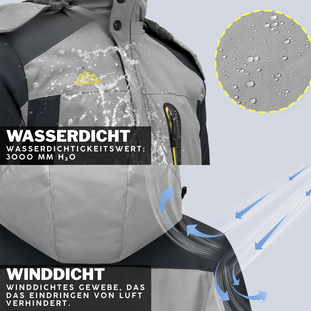 Stefan | Veste d'hiver imperméable et
