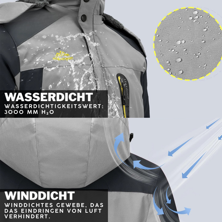 Stefan | Veste d'hiver imperméable et