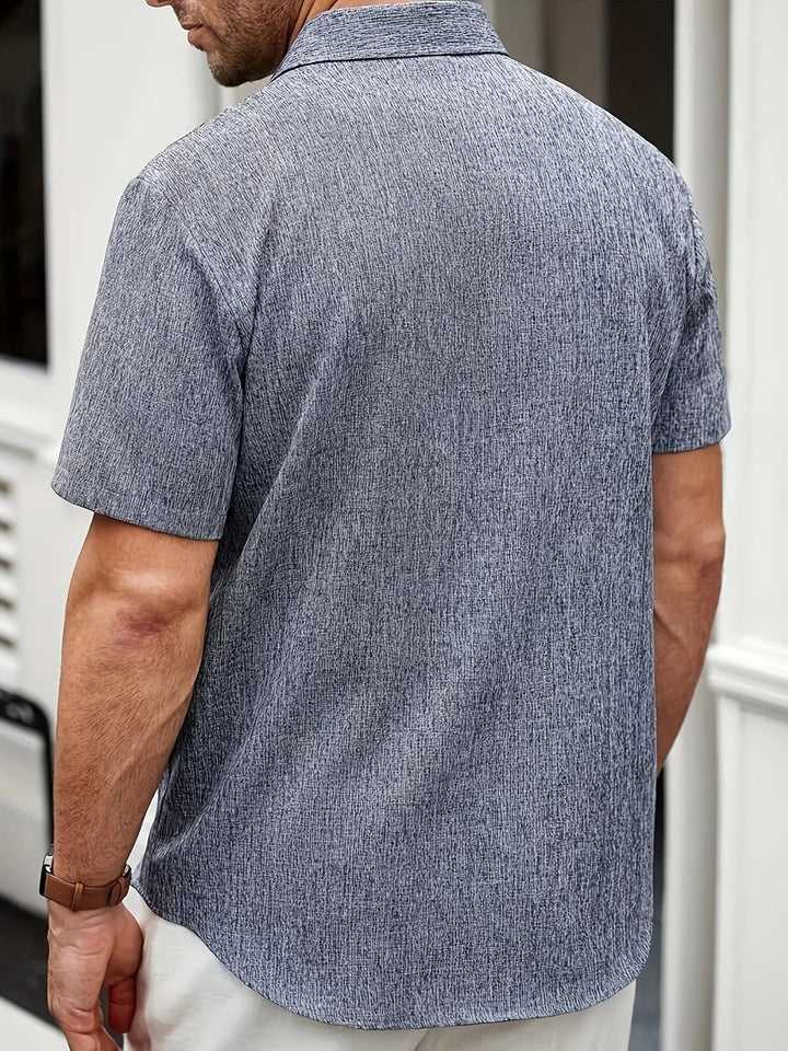 Adrien | Chemise légère à manches courtes en