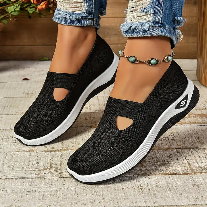 Nadia | Ortho – Chaussures Orthopédiques Antidérapantes + Semelles Offertes élégante