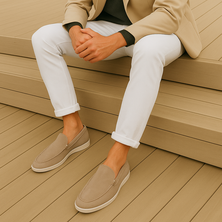 Tristan | Mocassins élégants en suède