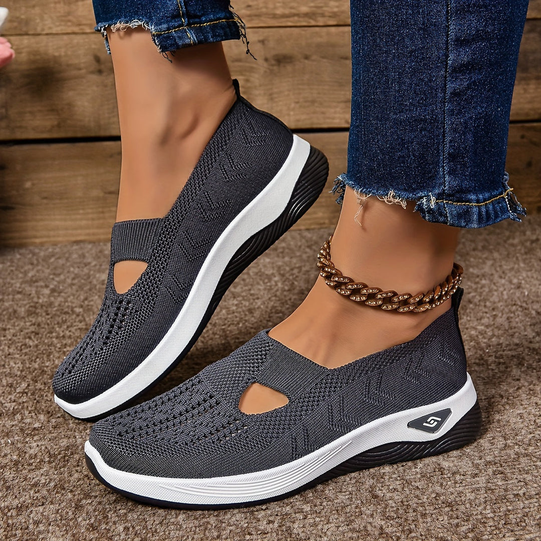 Nadia | Ortho – Chaussures Orthopédiques Antidérapantes + Semelles Offertes élégante