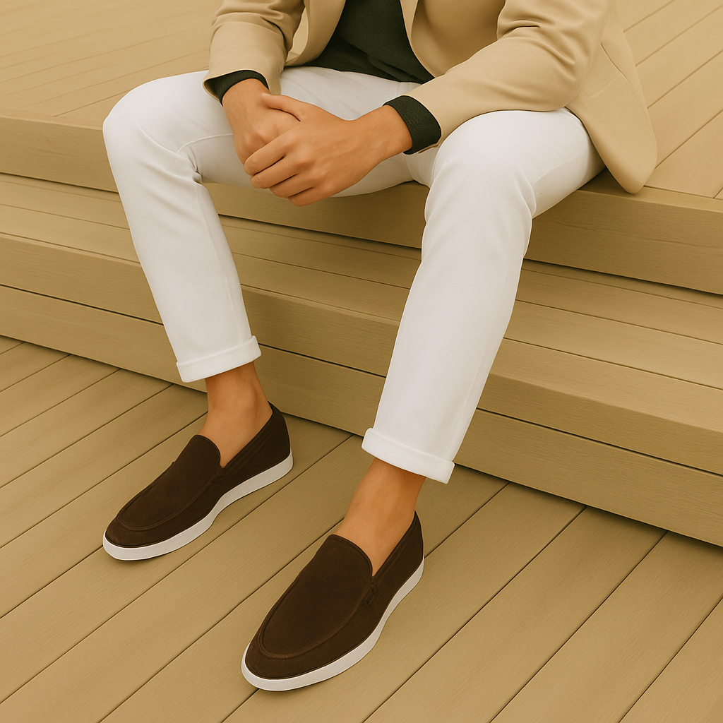 Tristan | Mocassins élégants en suède