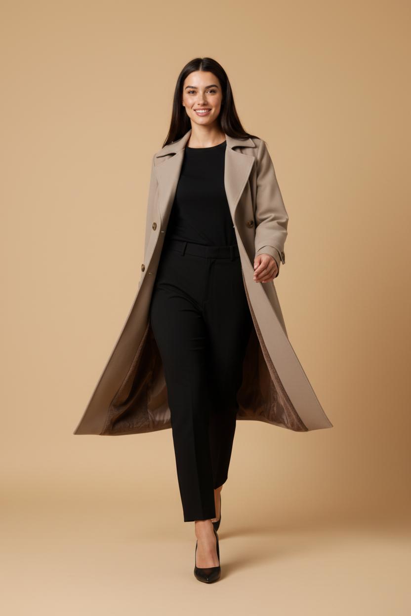 Perline | Manteau moderne