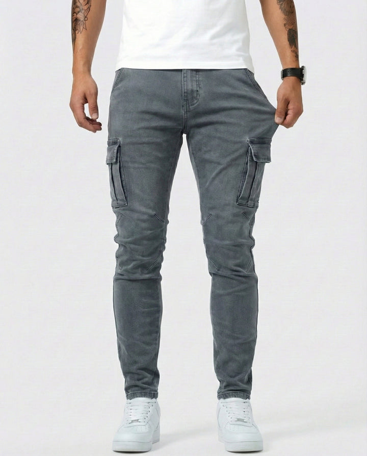 Jean | Pantalon Cargo Élastique
