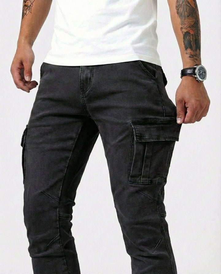 Jean | Pantalon Cargo Élastique