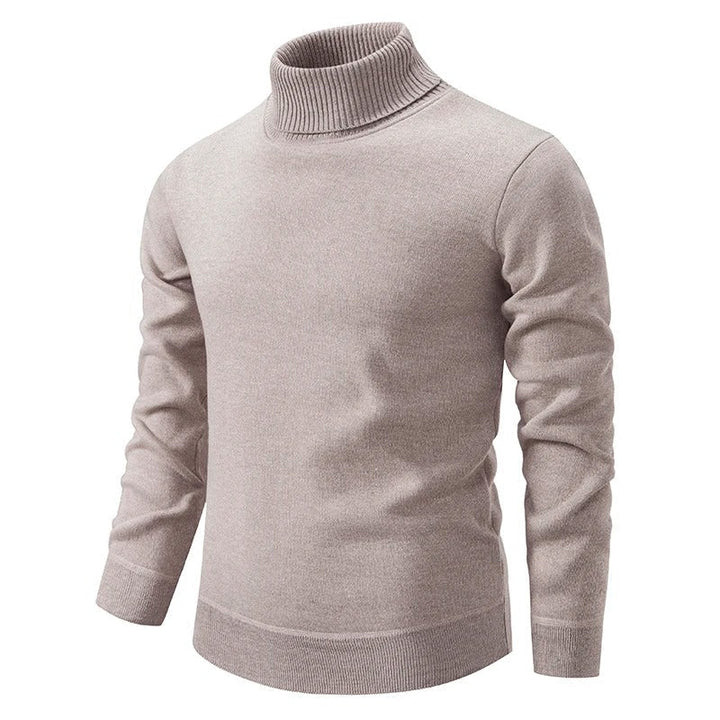Franck | Élégant Pull Col Roulé