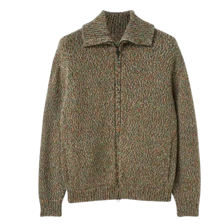 Auguste | BOMBER ZIPPÉ EN LAINE D'ALPAGA